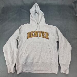 VTG University of Denver Reverse Weave Champion Hoodie Sweatshirt Men S Womens M